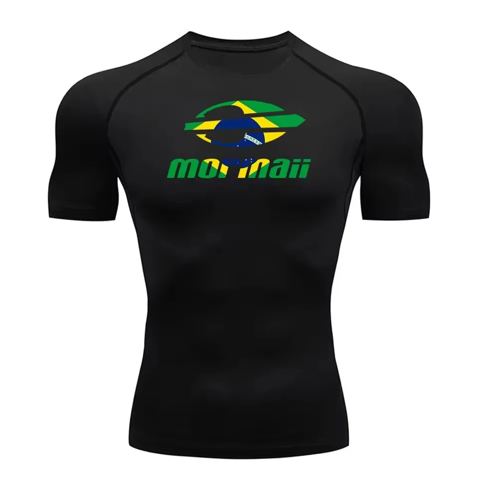 T Shirt Tight Fit - Camiseta de Manga Corta Ajustada para