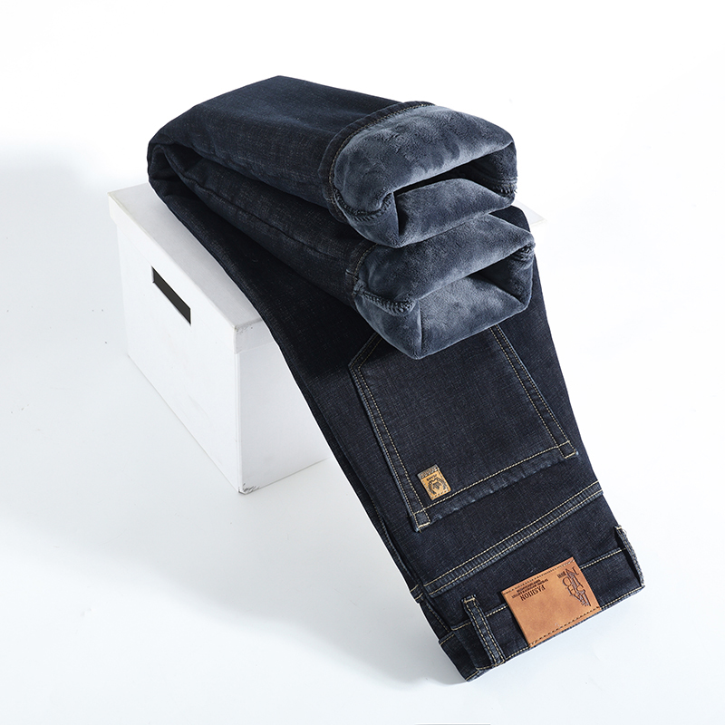 Levis Jeans 501 - Pantalones vaqueros de lana cálidos de