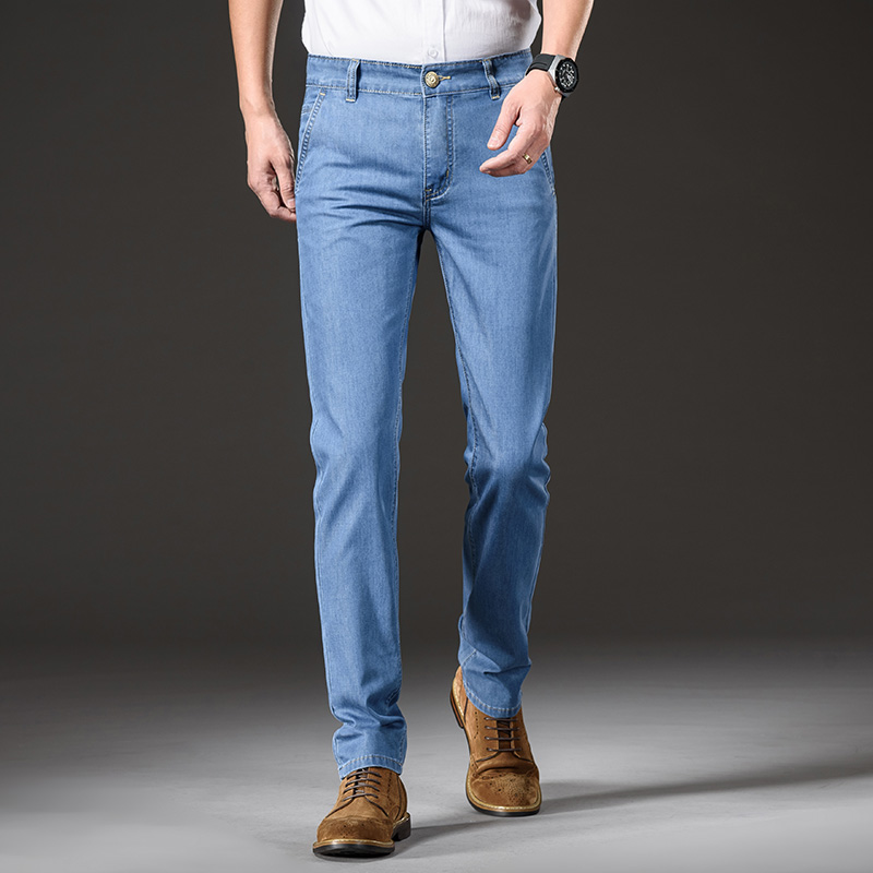 Pantalones vaqueros finos de t - Levis Jeans 501 reseña y precio