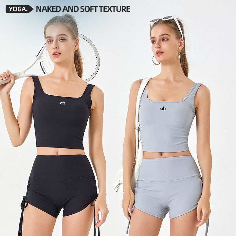Camiseta sin mangas de yoga ac - Suspender Tank Top reseña y precio